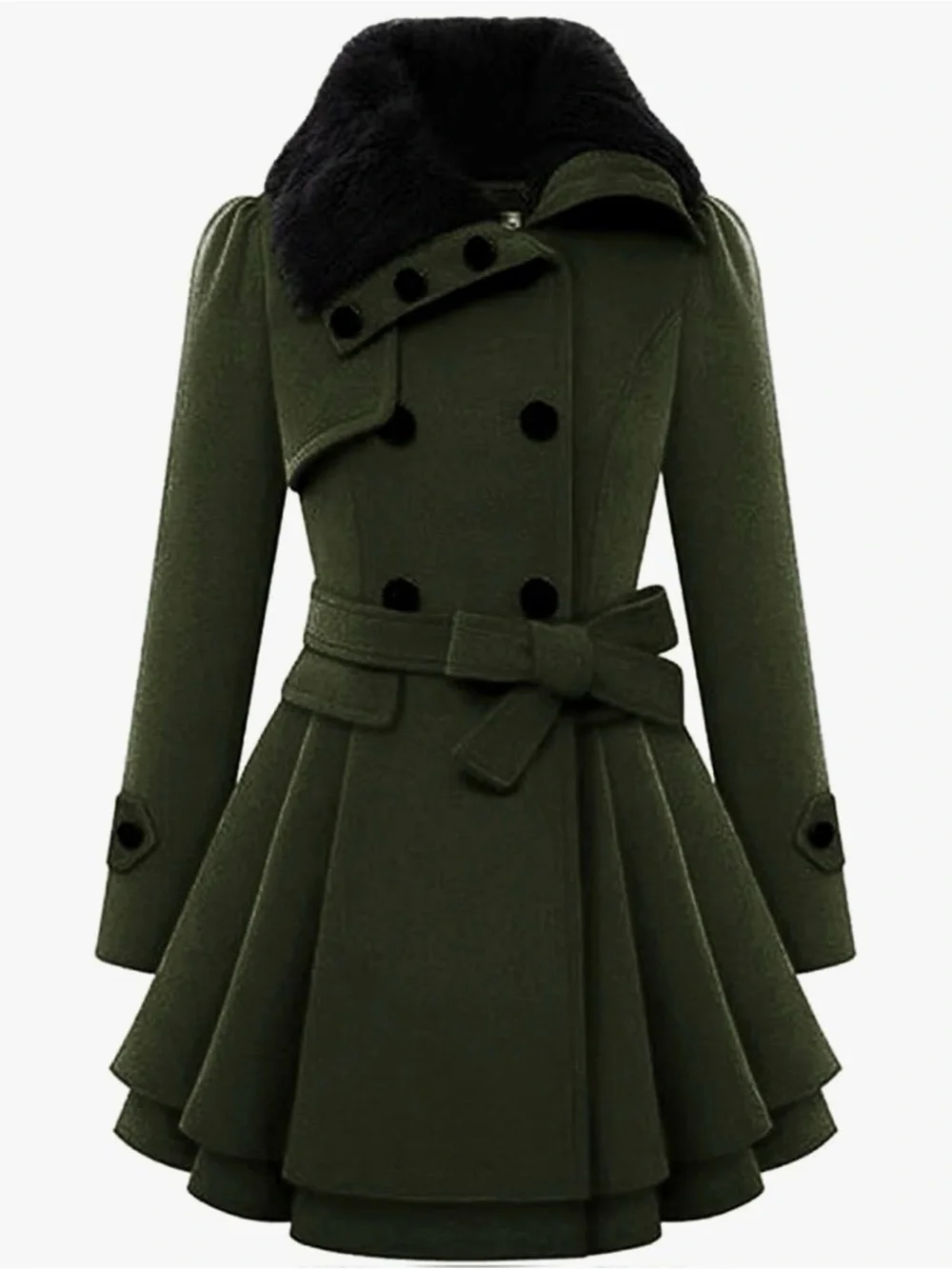 zeagoo classic trench
